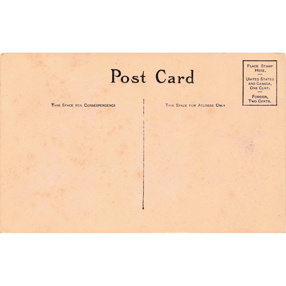 WWI 1917 Military Postcard Boxing Sailors Camp Friendly Bout I.F.S. Sepia - Picture 2 of 2